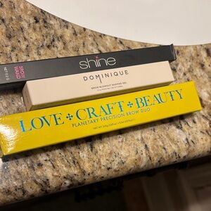 Love-Craft-Beauty, Shine and Dominique brow care